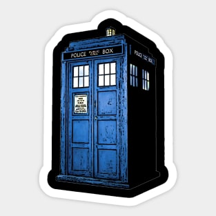 Police Box Sticker